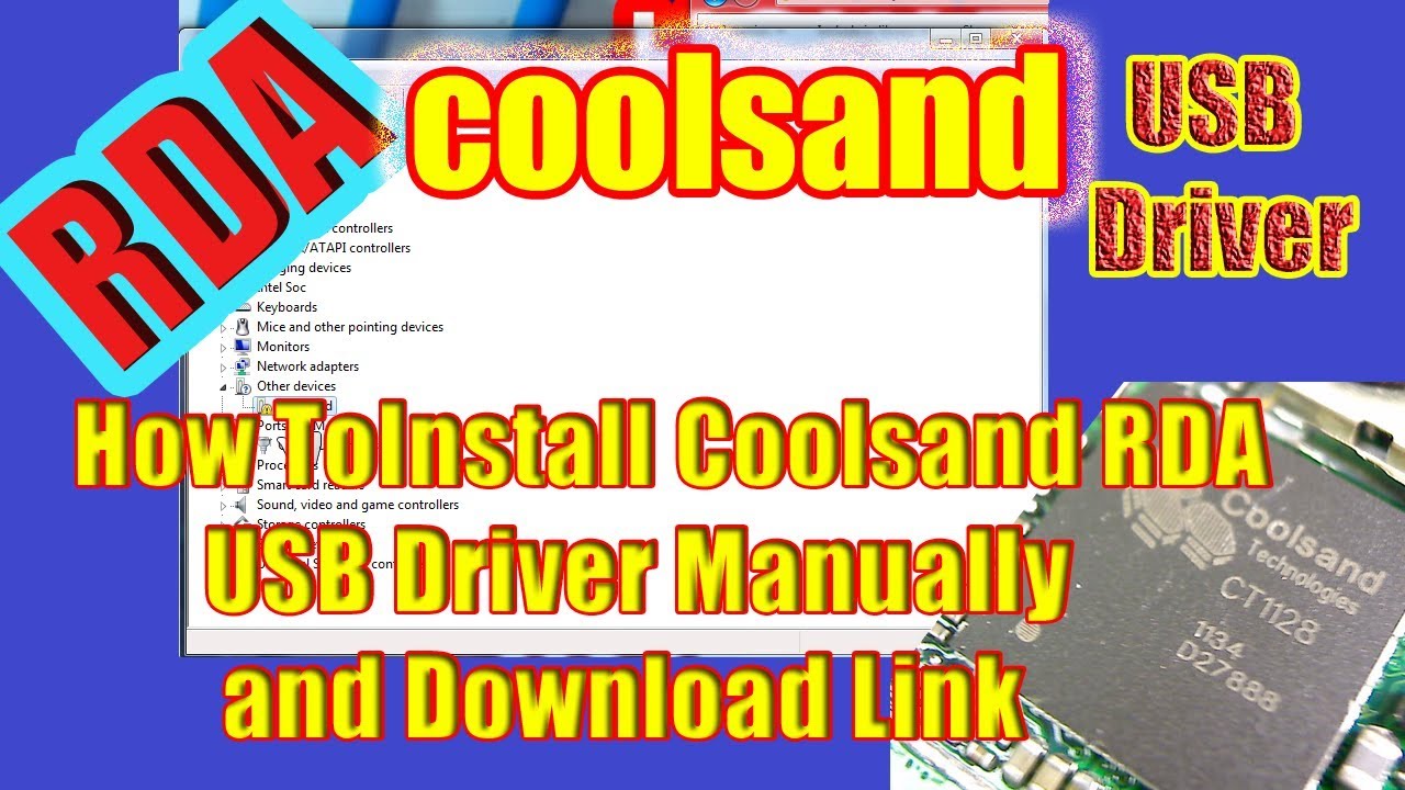 coolsand cpu usb driver download